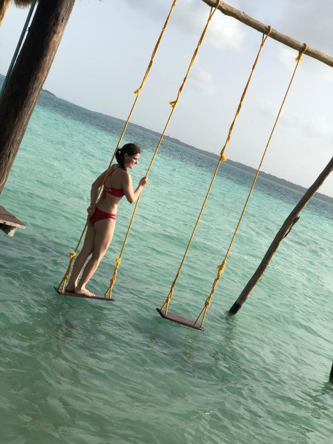 Hotel Wayak Bacalar Esterno foto