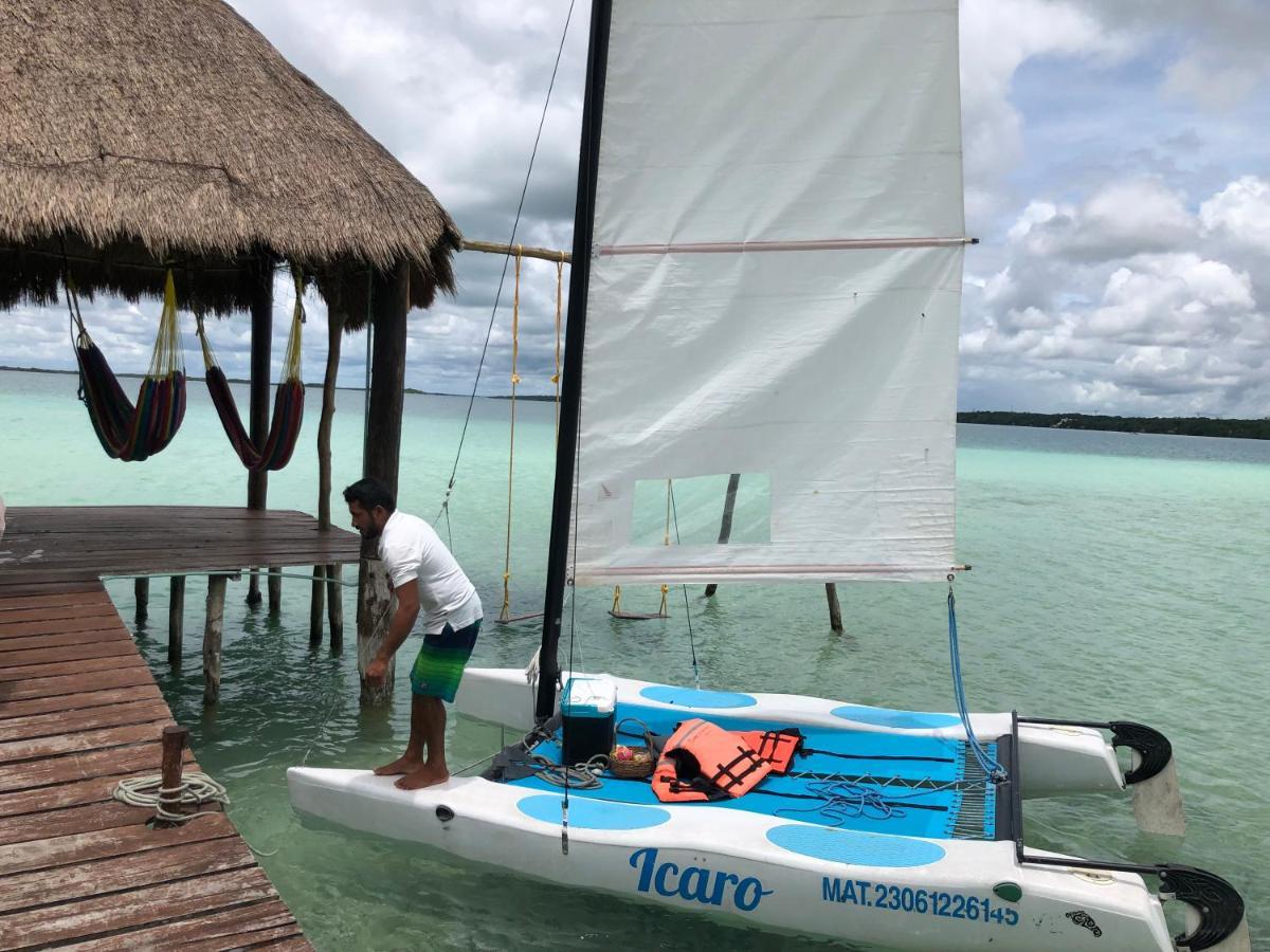 Hotel Wayak Bacalar Esterno foto