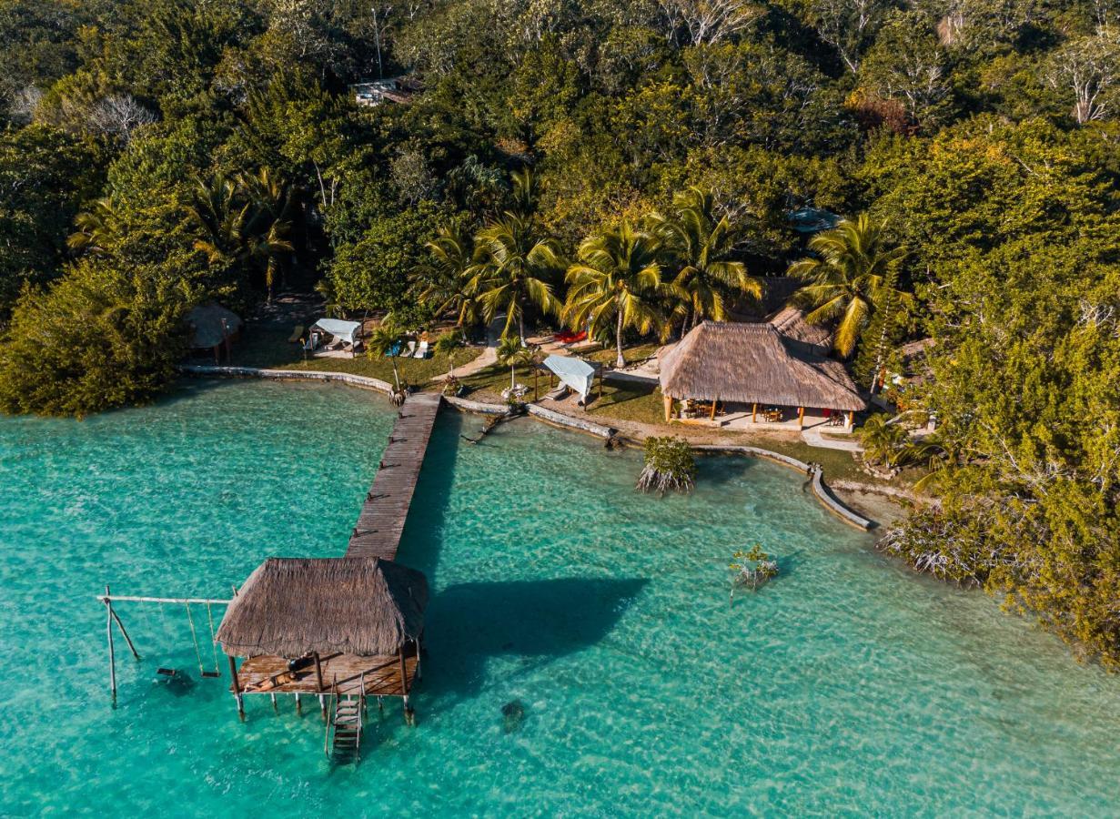 Hotel Wayak Bacalar Esterno foto